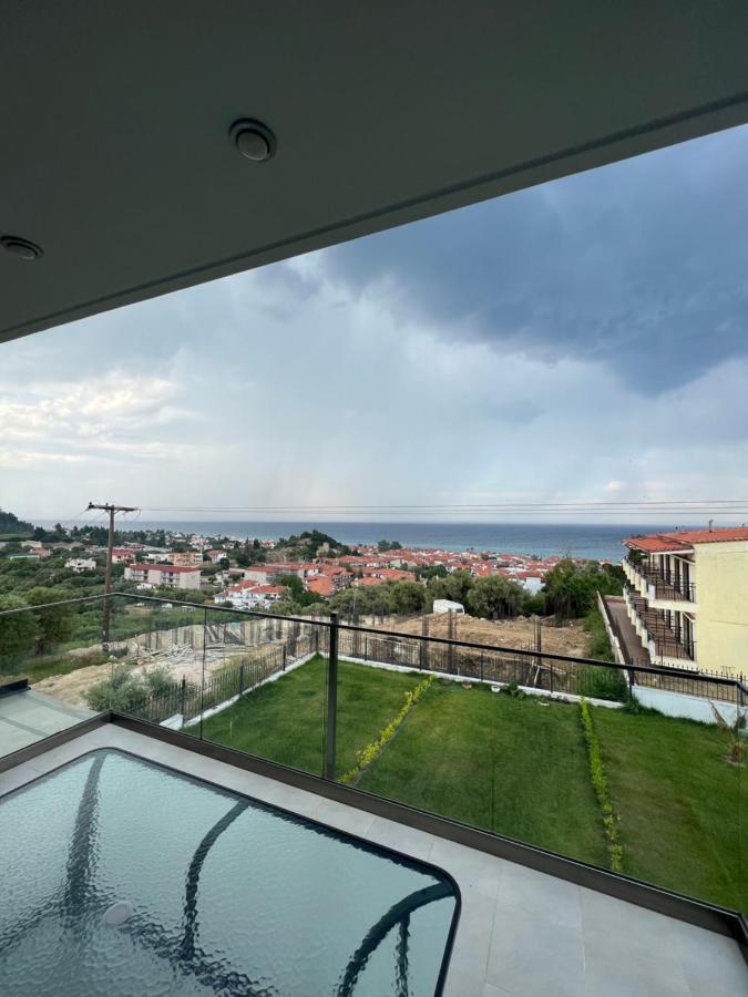 Apartamento The Sea View Polychrono Exterior foto