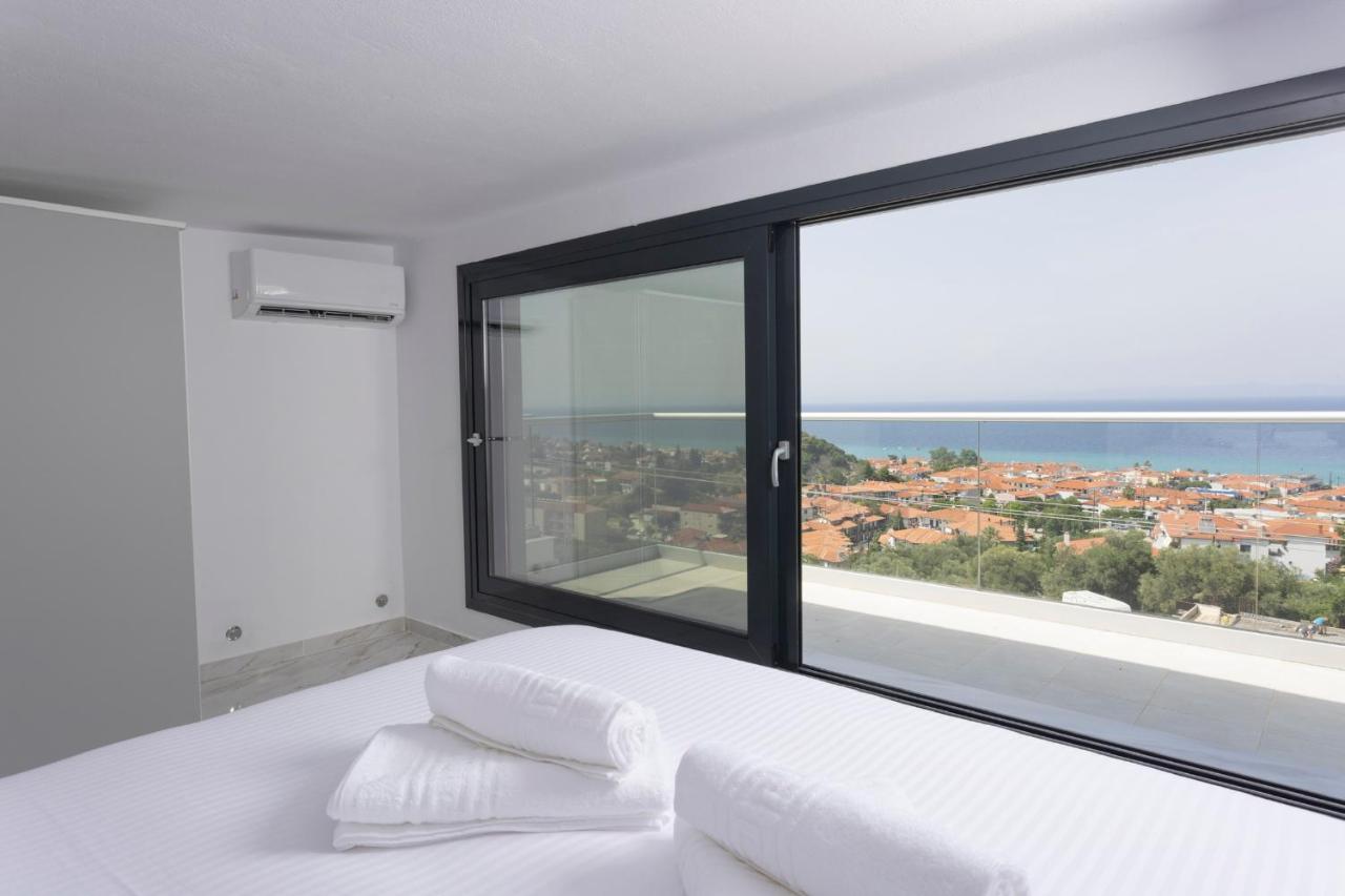 Apartamento The Sea View Polychrono Exterior foto