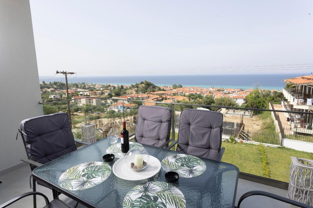 Apartamento The Sea View Polychrono Exterior foto