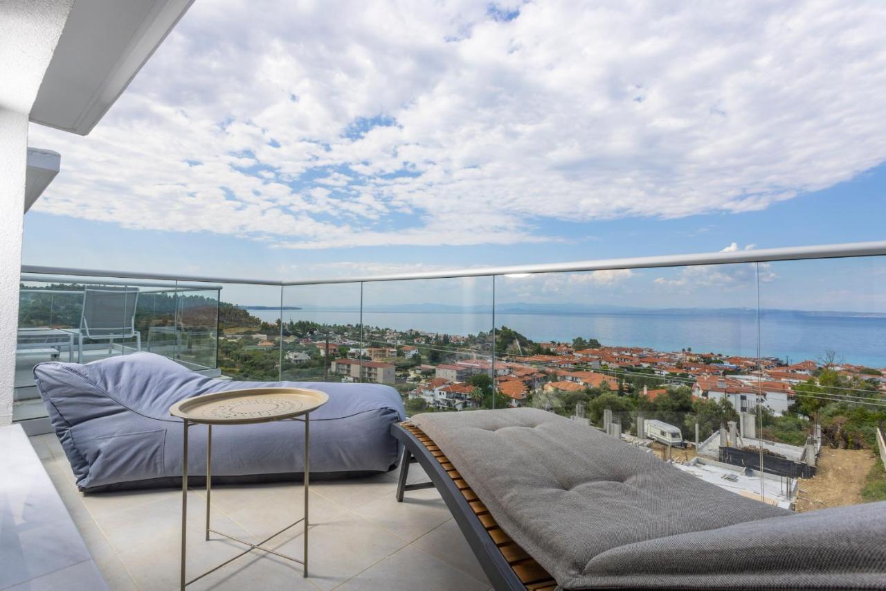 Apartamento The Sea View Polychrono Exterior foto
