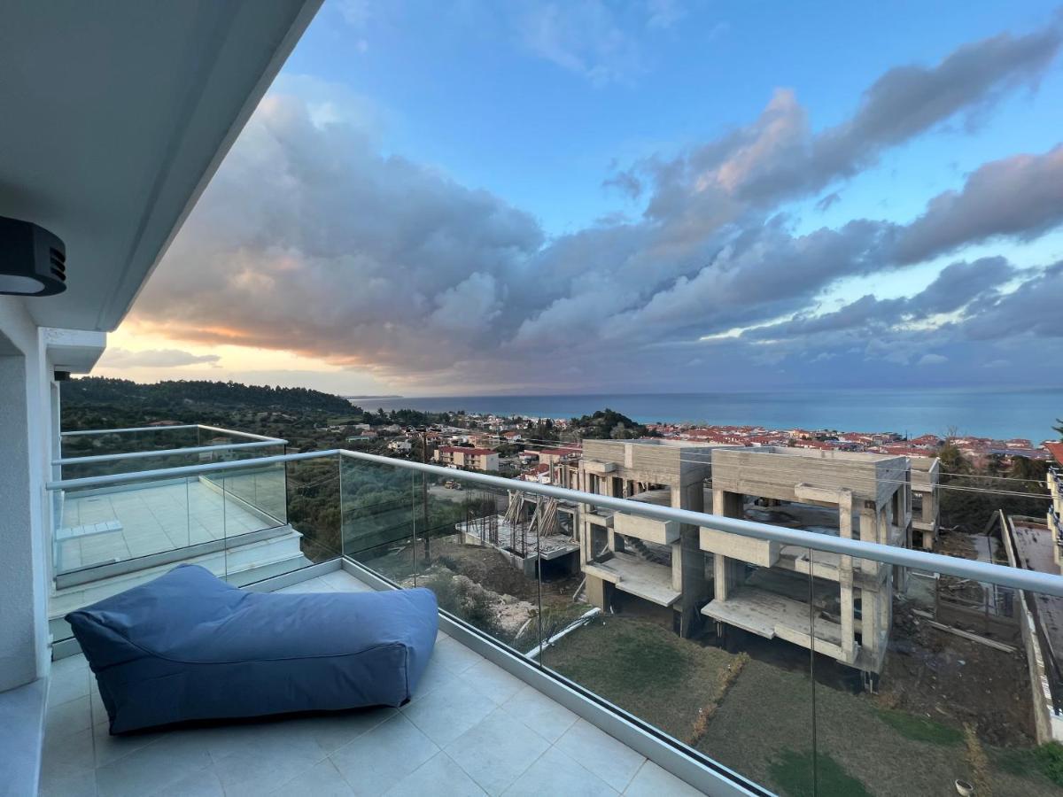 Apartamento The Sea View Polychrono Exterior foto
